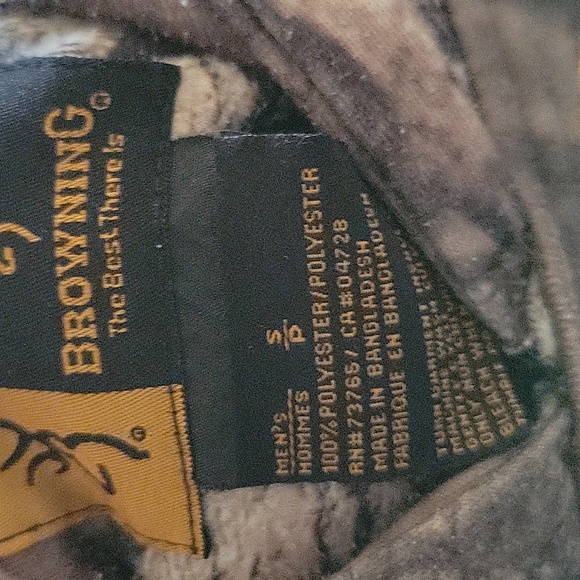 Browning Men's small pull over - Picture 2 of 3